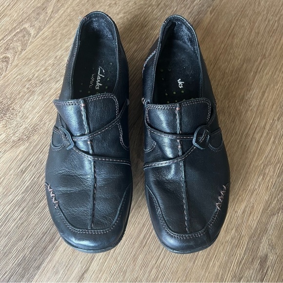 Clarks Wave leather walking shoe, size 6M - Picture 1 of 7